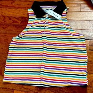 colorful striped pacsun tank